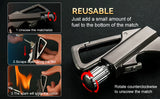 Free Express Shipping –Multifunctional Permanent Match Keychain 🌨️Waterproof & Windproof Ignition – Survival Tool for Camping & Emergency 🏕️
