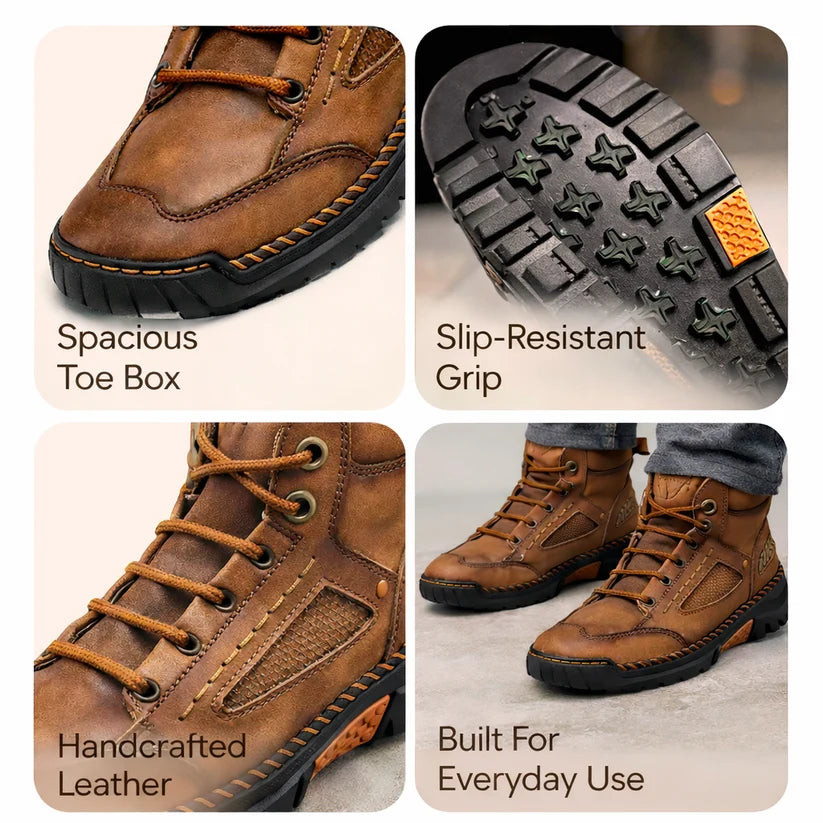Men’s Comfort Leather Boots