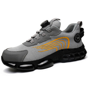 Slip-On Steel Toe Work Shoes | No-Tie Convenience, Max Protection