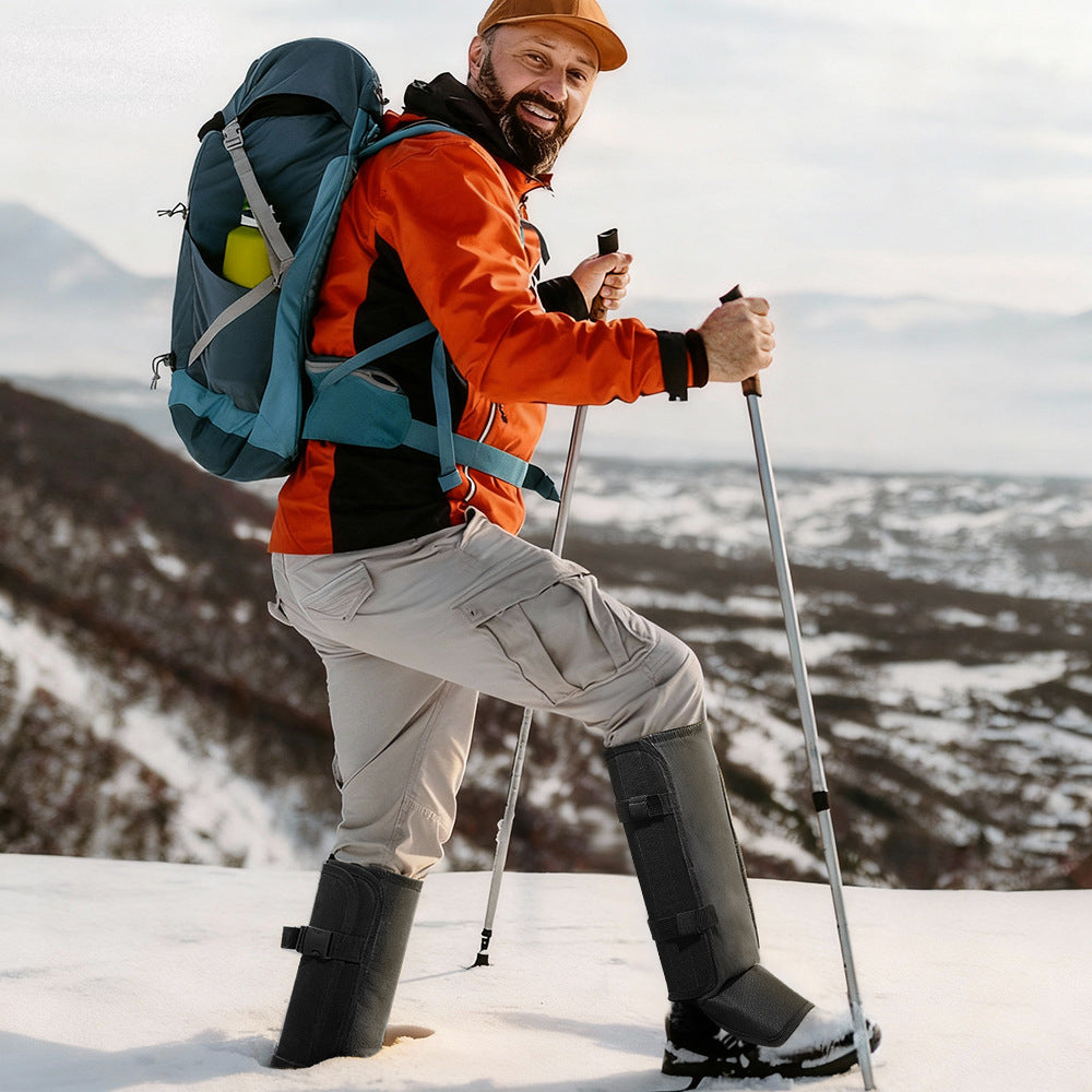 Anti-Stab Snake Bite Leg Guards, Breathable Durable Hiking Gaiters One Size