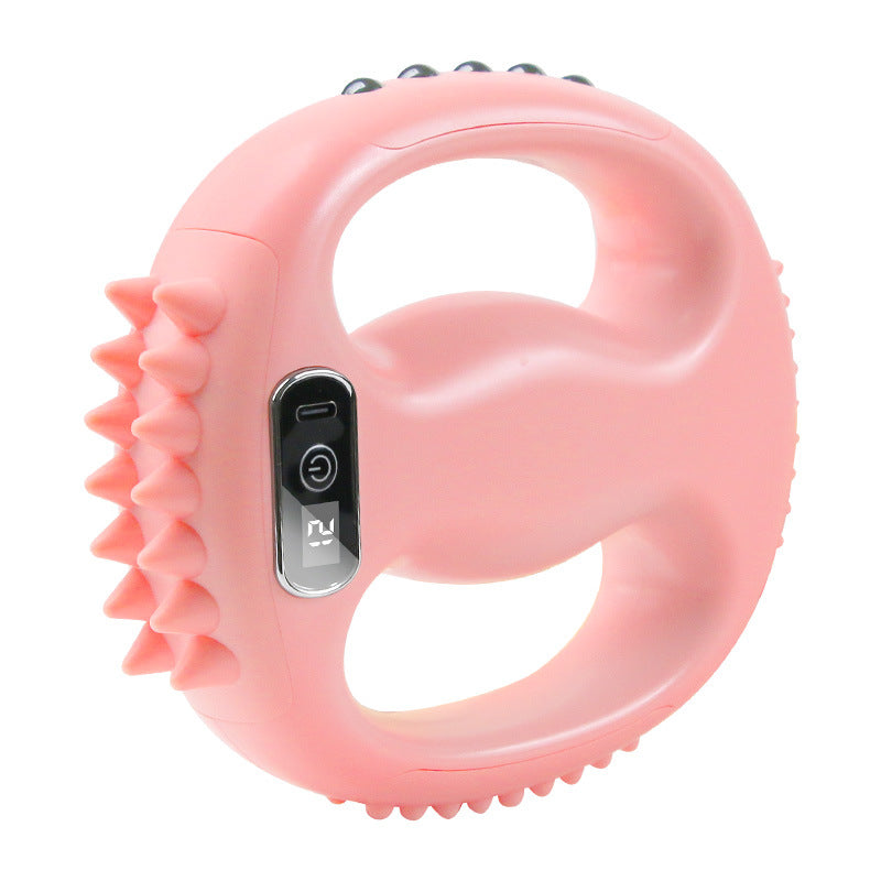 2026 New R10 Mini Fascia Ring, Adjustable Strap Cordless Massager for Waist & Back