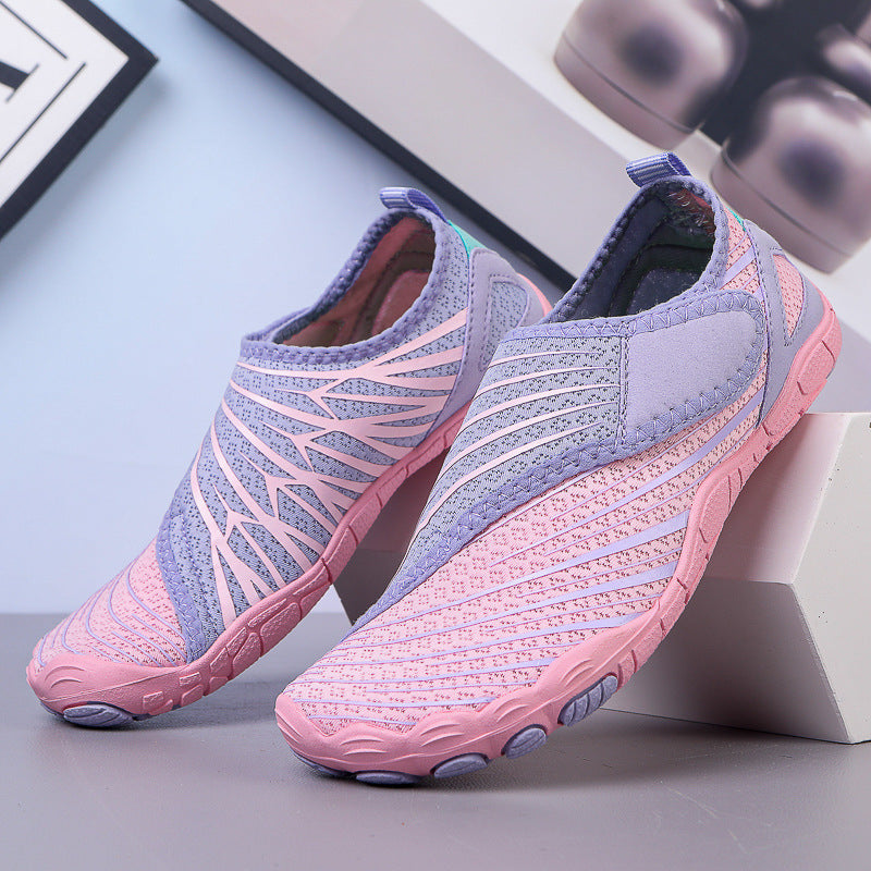 Barefoot Water Shoes With Quick‑Drain Soft Sole, Sweat‑Wicking Cooling Insoles