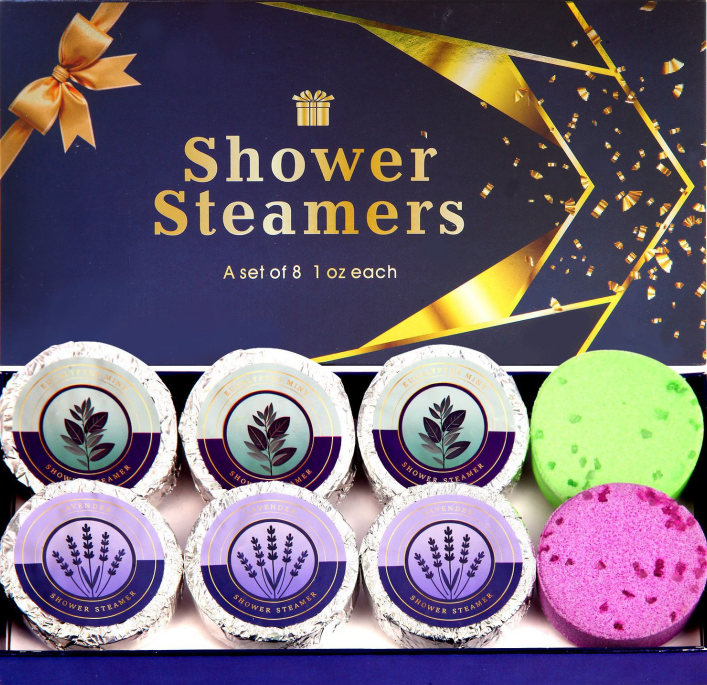Shower Steamers Aromatherapy 30 Pack – Spa Gift Set for Men & Women