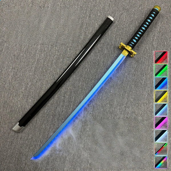 Free Express Shipping – Anime LED Cosplay Sword – Glowing Cosplay Sword with Real Smoke Effect