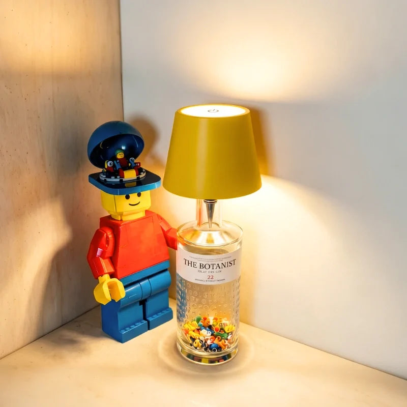 Creative Lights | Upcycle Bottles Into Cordless Glowing Decor Lamps