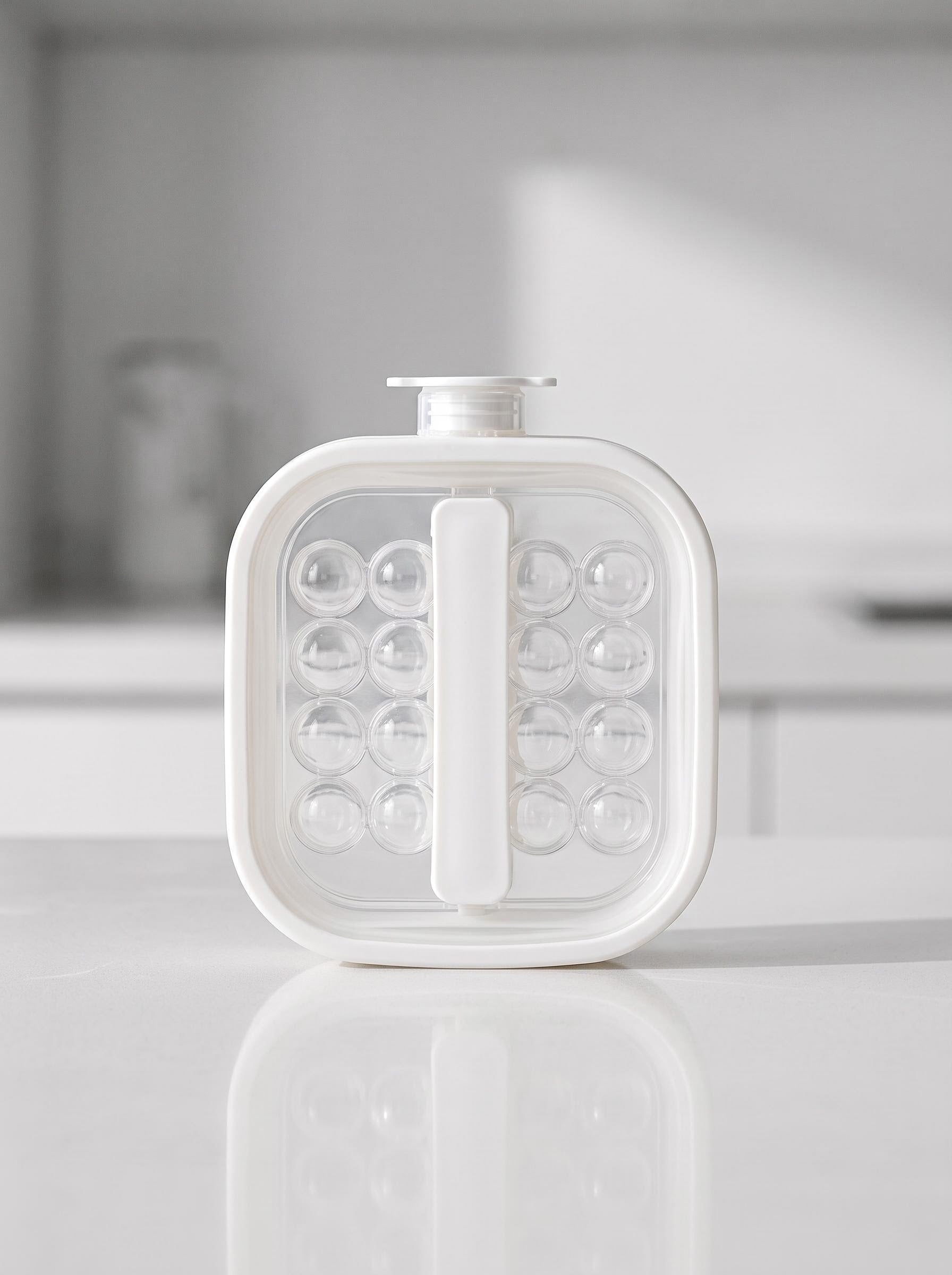 🔥70% OFF 2-in-1 Press Ball Ice Maker – Portable Household Ice Tray