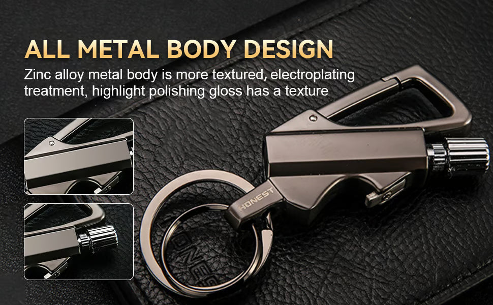 Free Express Shipping –Multifunctional Permanent Match Keychain 🌨️Waterproof & Windproof Ignition – Survival Tool for Camping & Emergency 🏕️