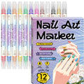 🔥Dual-Tip Nail Art Marker Pen Set
